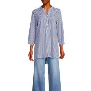 Harshman Derrington Striped Cotton Tunic size XS